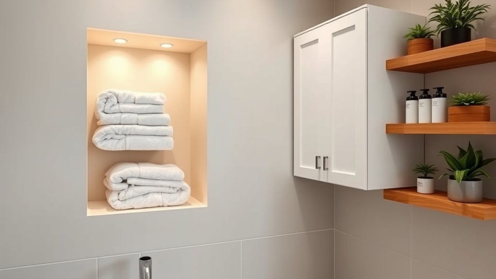 organized bathroom storage tips