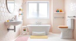 safe and convenient family bathroom