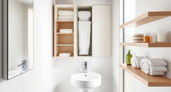 small bathroom storage solutions