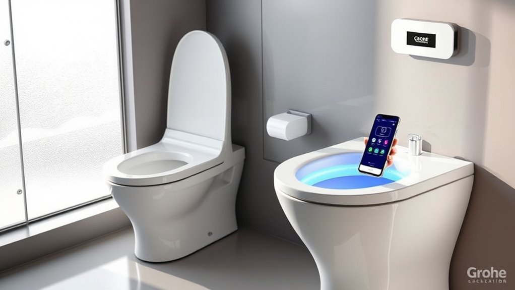 smart easy to install toilet