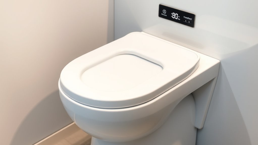 smart hygienic bathroom technology