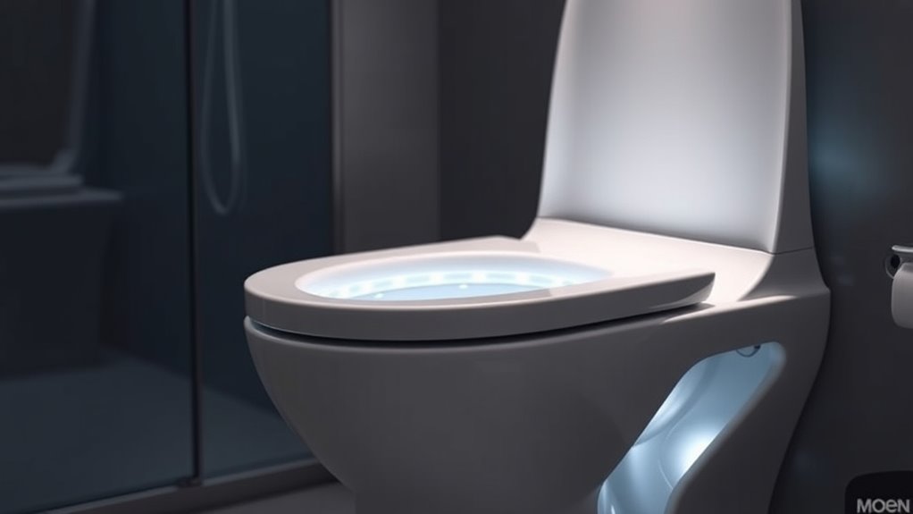 smart toilets with night lights