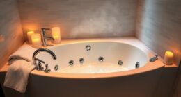 spa with whirlpool jets