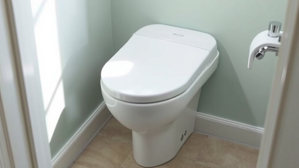 space saving bathroom toilet design