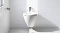 stylish compact wall toilets