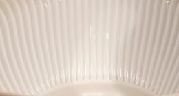 textured bathtub panel design