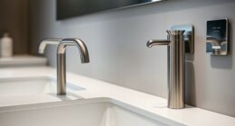 touchless bathroom fixture options