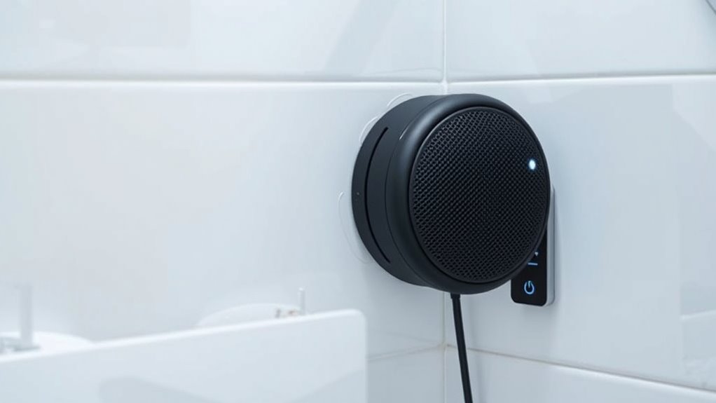 waterproof speakers strategic placement