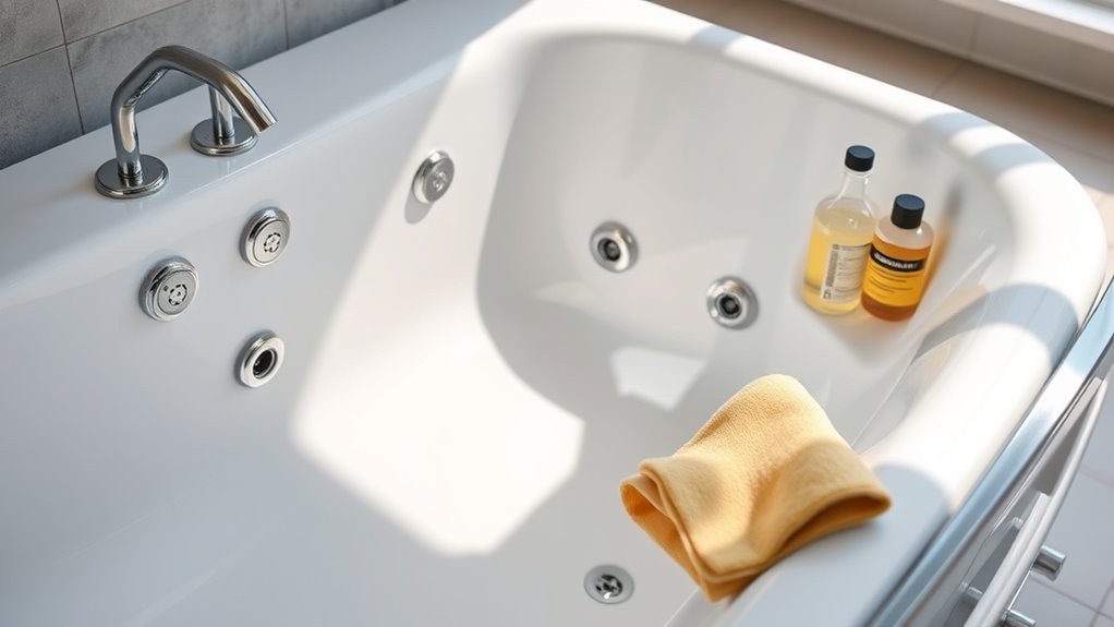 whirlpool tub maintenance safety