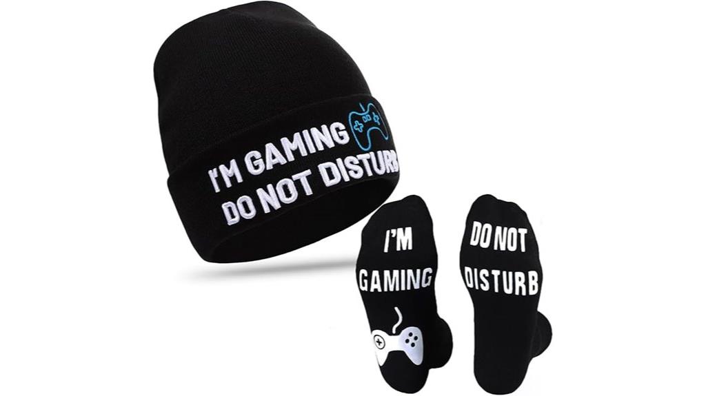 funny gaming sock hat