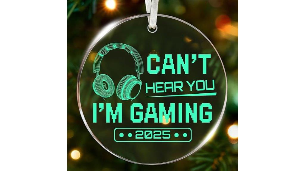 gamer holiday tree decorations