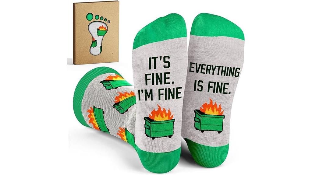 humorous socks for coworkers