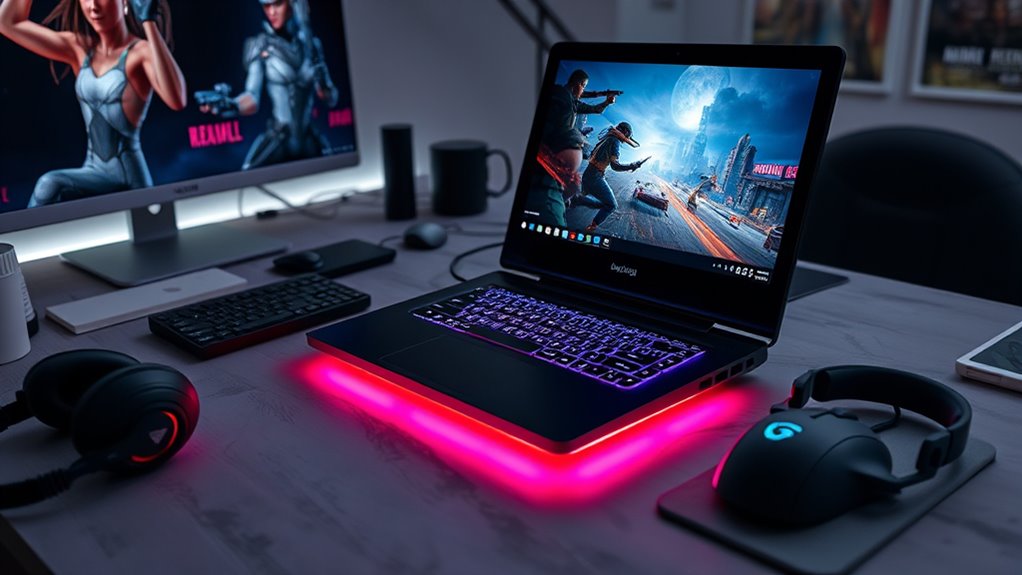 key gaming laptop considerations