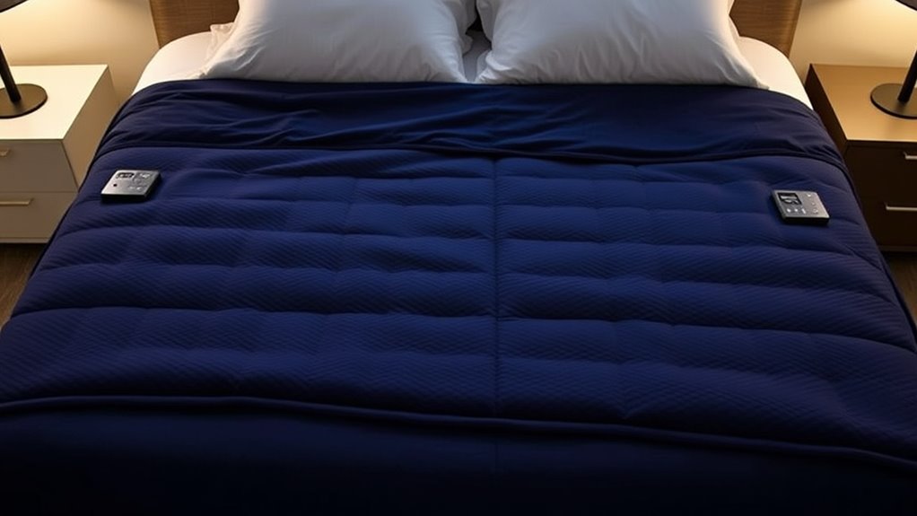 king size dual control features