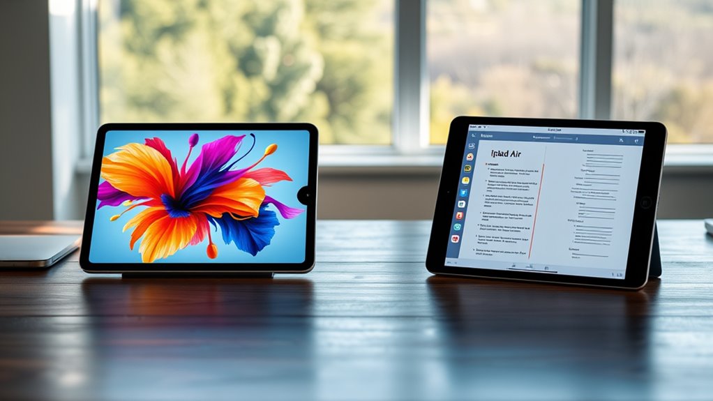 student tablet comparison criteria