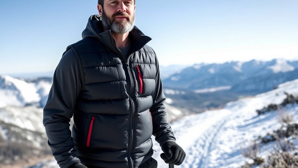 top men s heated vests