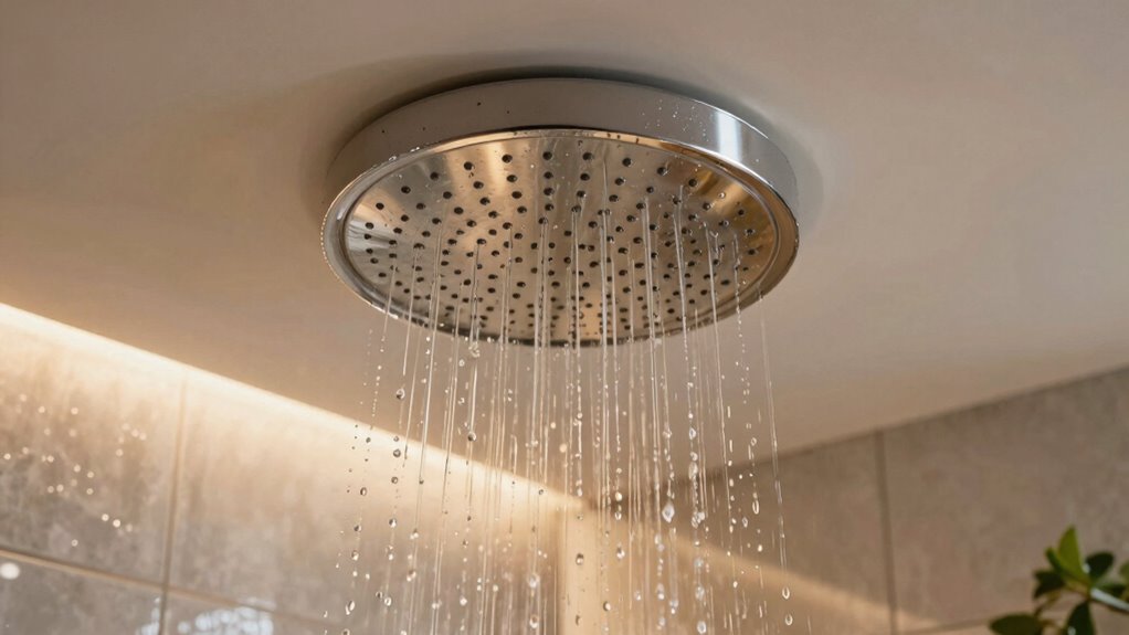 ceiling rain head maintenance tips