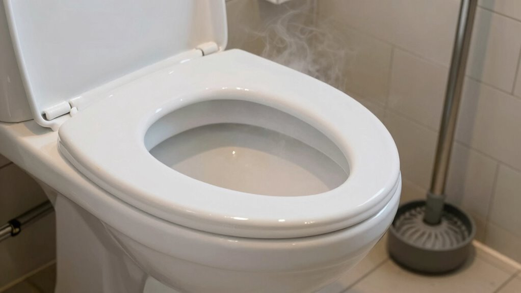 clogs cause bathroom odors