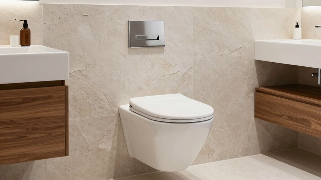 costly features in toilets