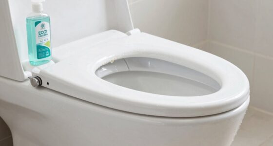 descale smart toilet safely