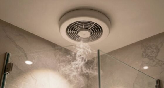 determine steam shower fan size