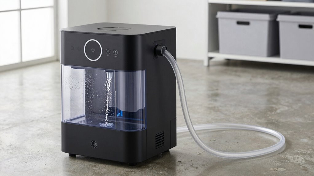 drain hose capacity noise