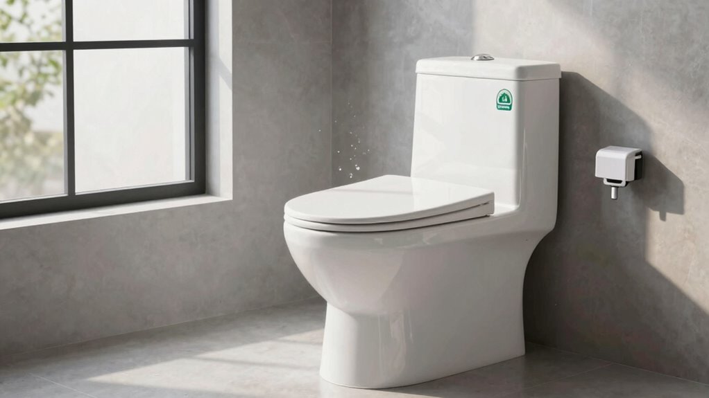 efficient water saving toilet technology