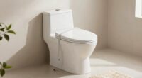 elevated toilet seat standard