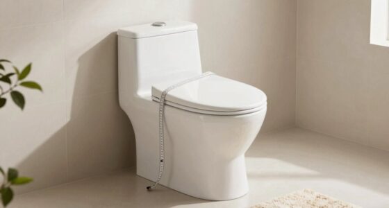 elevated toilet seat standard