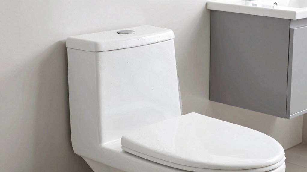 eliminate toilet tank condensation