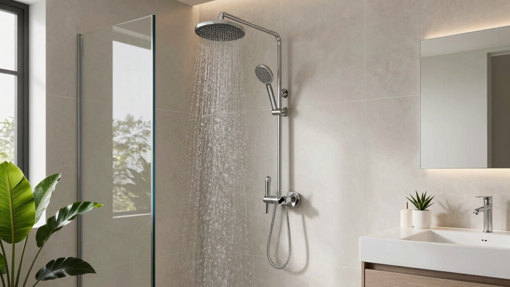 expansive small bathroom design