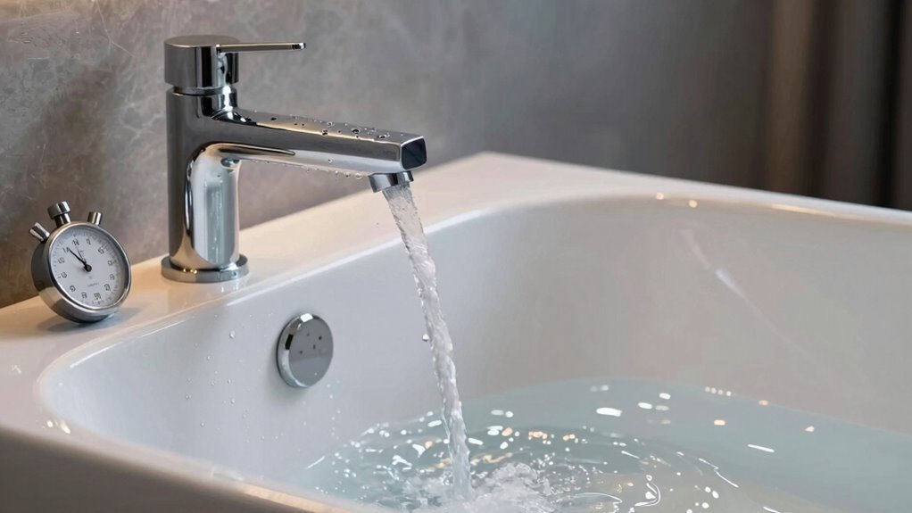 flow rate and fill time