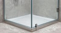 frameless shower door leaks