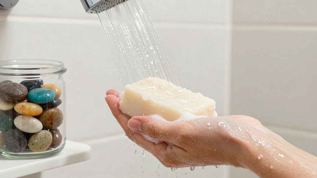hard water bathing discomfort