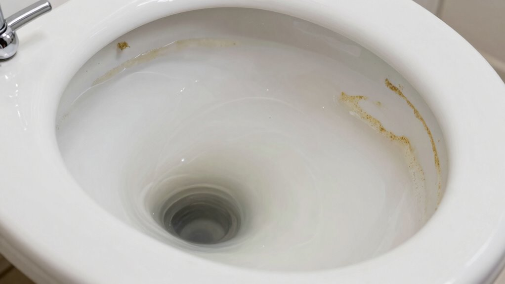 hard water drainage problems
