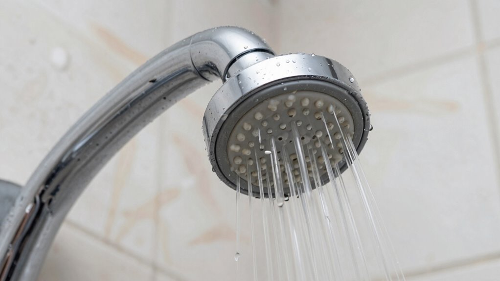 hard water impacts showers negatively