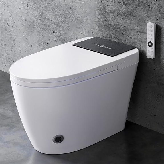 heated bidet toilet