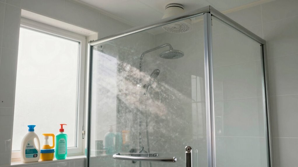 identify early shower mold
