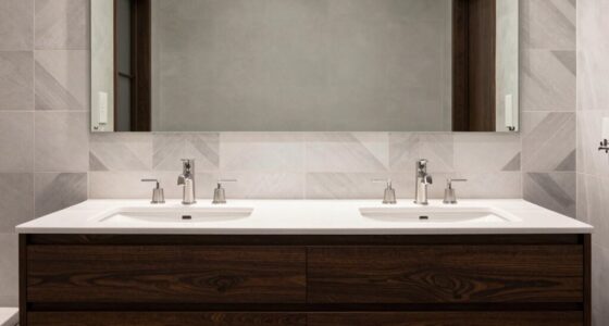 large double sink vanities