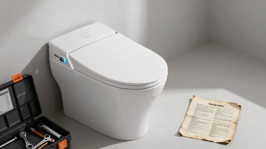 luxury toilet repair costs