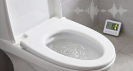 macerating toilet noise levels