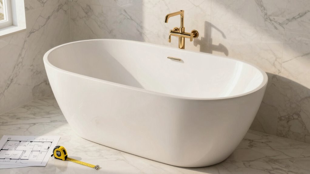 measure space for tub