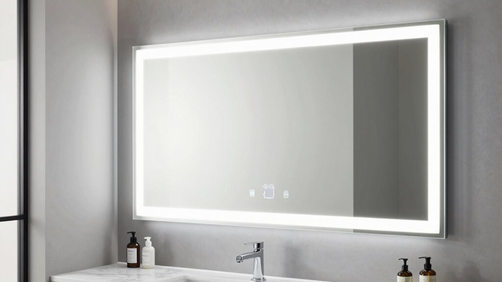 mirror features and installation