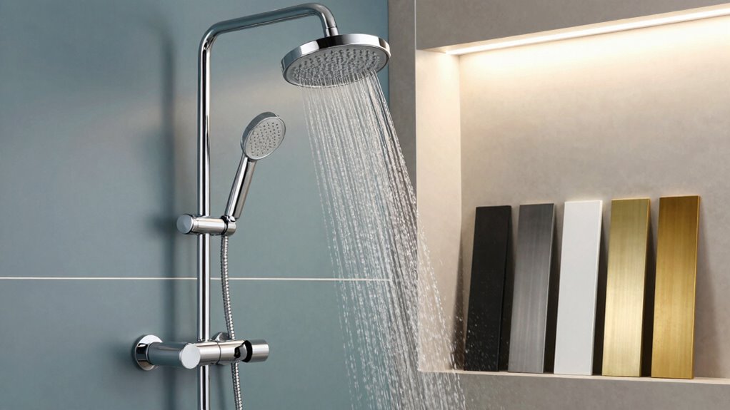 modern shower system essentials