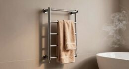 optimal heated towel placement