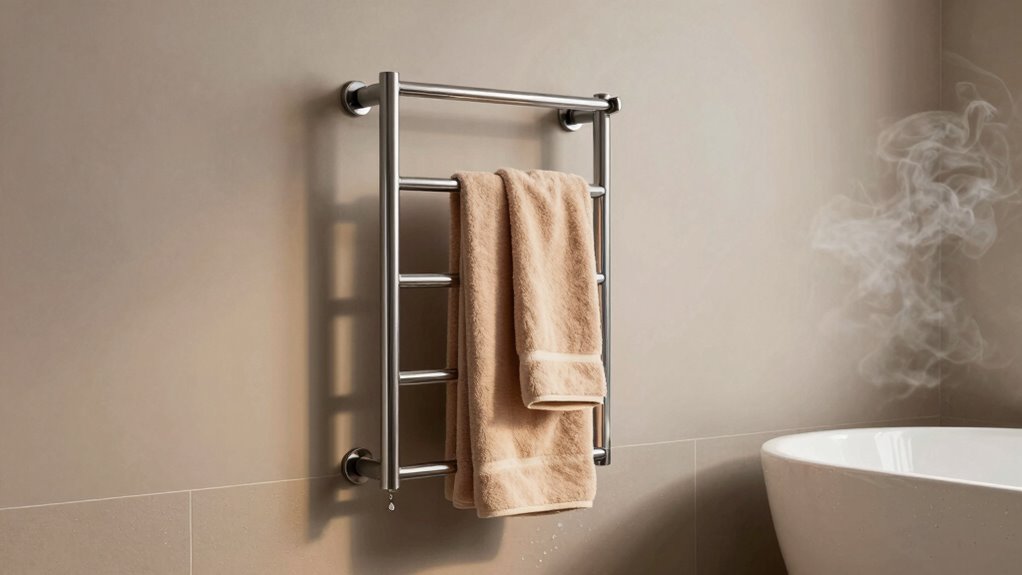 optimal heated towel placement