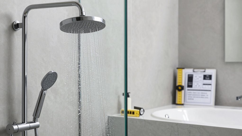 optimal shower spray selection