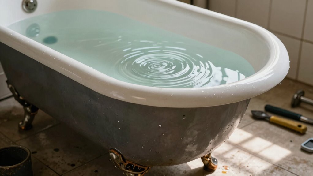 plumbing issues amplify noise