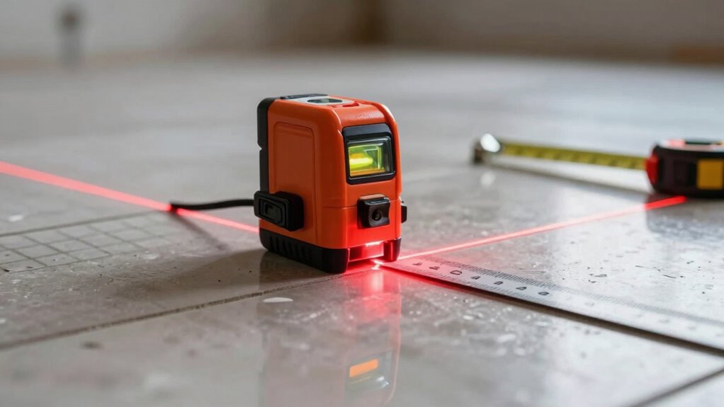 precision in tile alignment