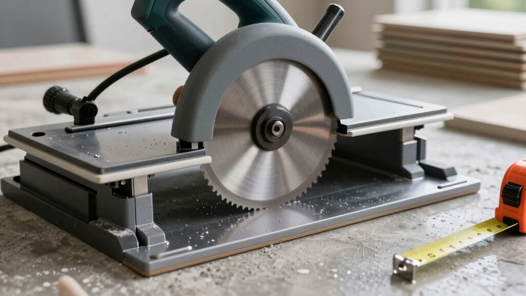 precision in wet tile saws